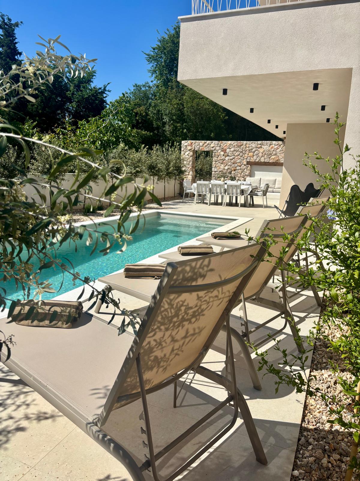 Olea Mare - Bazen i terasa panorama